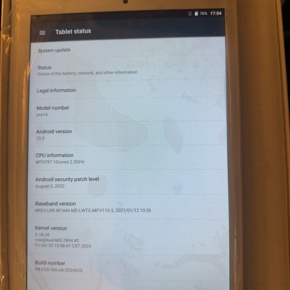 Pro 14 Android Tablet